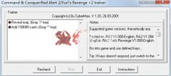 《红色警戒2》游戏作弊器+个性编辑器下载