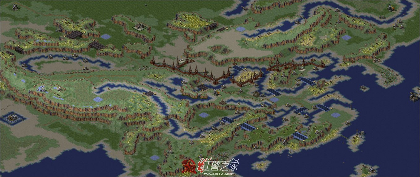 红警2地图：中华风云II