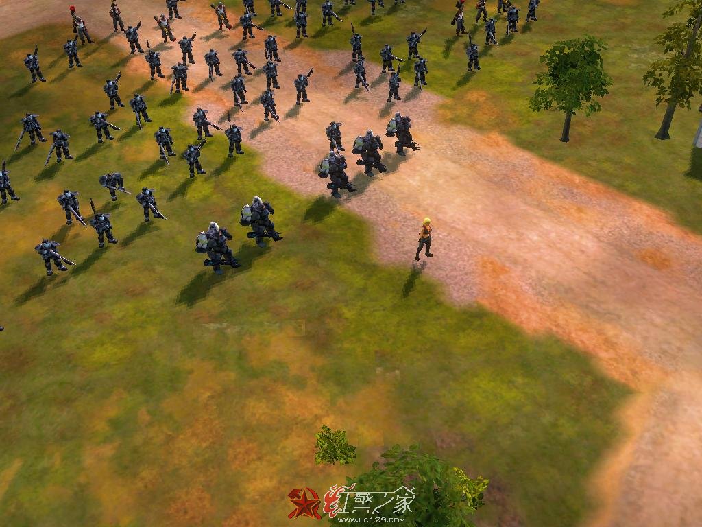 新mod:红色警戒3至尊步兵(小米加步枪)游戏截