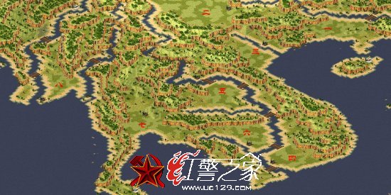 红警2尤里的复仇地图-中南半岛(2-8)_红色警戒
