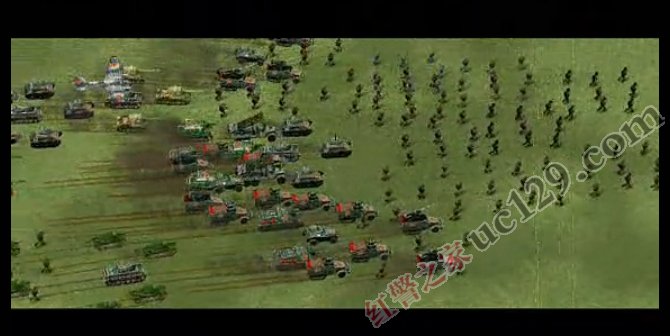 《红色警戒3世界大战》中国崛起游戏宣传片_